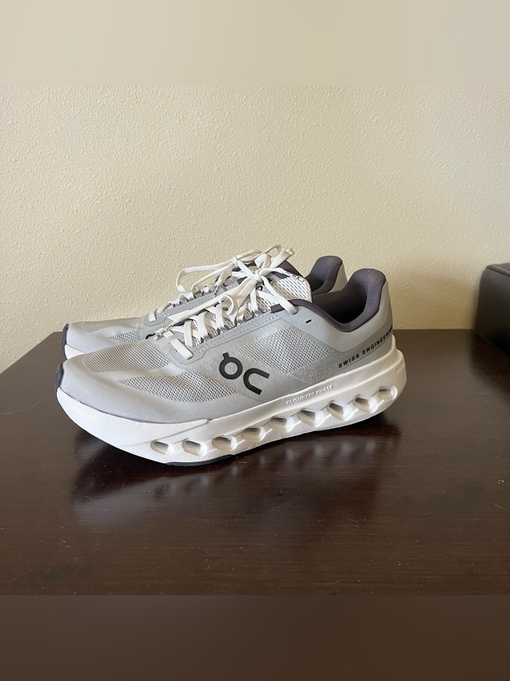 On Cloudsurfer Next Mens Size 11.5 White  Road Running Shoes Sneakers